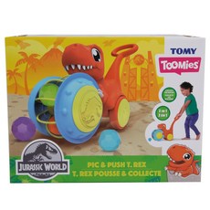 TOMY 推式恐龍滾輪玩具, 混色