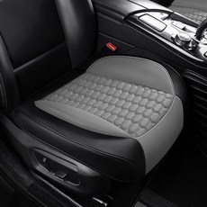 Ez2mk 頭等艙透氣車用座椅套坐墊 MS-1340, 1個, 灰色