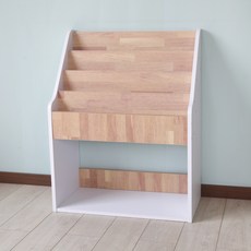 양지가구 DIY 전면책꽂이, 멀바우, 4단