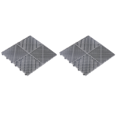 圓拳陽台花盆墊 灰色, 2個