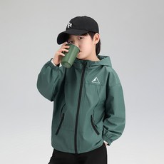 Starbean 男童山系連帽防風外套