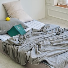 썸머플레이 소프트 냉감 여름 차렵이불베개세트