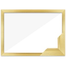 Nuni相框 樹脂超薄邊框 布料型 鑽石畫框 40 x 50 cm SF22, 金色