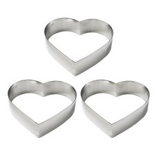 心形慕斯蛋糕模 2號, 3個