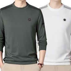 JTL 六邊形肩線長袖大學T恤 2件組