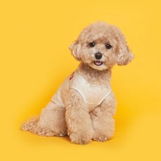 FLOT 寵物Daily Bombom背心, Ivory, 1個