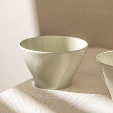 Daparang 陶瓷希臘風味優格麥片碗 HJ1711, 綠色, 1個