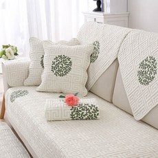 A-HOP 綠色自然風重點沙發墊