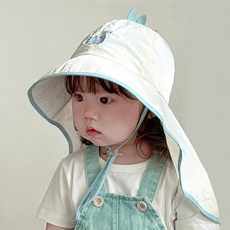 우주아이 유아용 라인디노 바스락 플랩캡