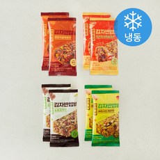 한끼통살 김자반밥바 100g x 4종 x 2개입 믹스 세트 (냉동), 100ml, 1세트