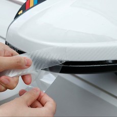 808STORE 車用防刮痕凹痕防護踏板塗層貼紙, 1個, 透明