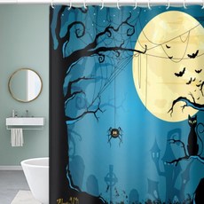 Karis Holiday 淋浴浴簾 A07 120 x 180 cm, 1個