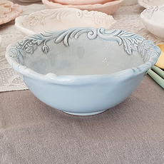 ELIOS 花紋湯碗 3479 B款, 藍色, 1個