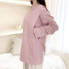 에베쏘 여성용 빅사이즈 잼잼 단가라 면 수유티 2117