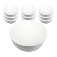 이피에스몰 압축 공예용 원형 스티로폼 18 x 7 cm, 10개