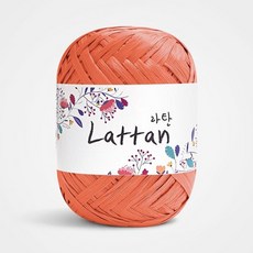 yarna 라탄 라피아 뜨개실 40g, 05번반유광, 1개