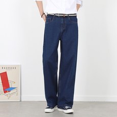 DKA 남성용 에브리데이 워싱 와이드 빈티지 청바지 G07S14_pj5546