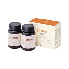 브로앤팁스 알파비오틴, 2개, 60g