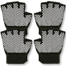 正直主婦 防滑皮拉提斯瑜珈手套 雙手穿戴 2件組, 綠色