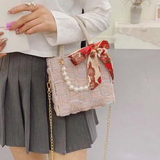 趣味刺繡 網格刺繡包製作 DIY組合, 1套, 粉彩混色