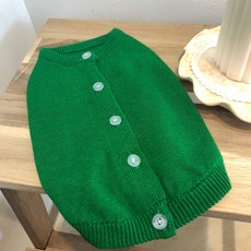 Caniche 狗狗服飾彩色針織開襟衫