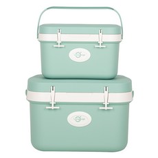 livingovoje 露營冰桶 11L + 25L 套組, 薄荷綠