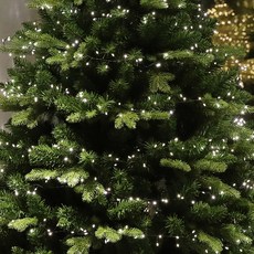 JOART 聖誕樹裝飾用 USB專用 珠寶線 蜈蚣燈串 800燈, 黑色線暖光, 1個