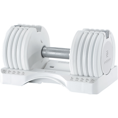 BYZOOM FITNESS 5段式重量調節啞鈴, 11.3kg, 1個