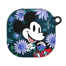 디즈니 플라워 하드 갤럭시 버즈2 프로 / 버즈2 / 버즈 프로 / 버즈 라이브 케이스, 미키 마우스