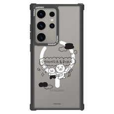 카카오프렌즈 두들두들 임팩트제로 맥세이프 디자인 휴대폰 케이스