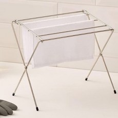 WAGENSTEIGER 不鏽鋼抹布晾曬架, 1組, 銀色