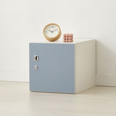 포메리트 모던에디션 미니 사물함 열쇠형, 스카이블루, 1단