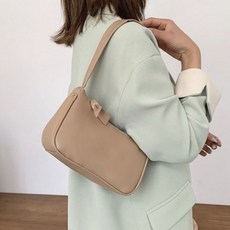 플로렐로 여성용 심플 데일리 사각 손가방 토트 미니 숄더백