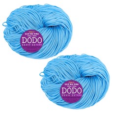 Teolsilnara Dodoyan 馬克拉姆編織線 200g, 18 天空藍, 2個