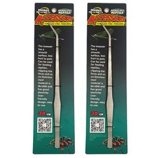 不鏽鋼爬蟲餵食彎頭鑷子 38cm NZ-13, 2個