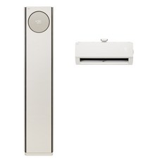 LG 58.5㎡(17.7평) + 18.7㎡(5.7평) 휘센 오브제컬렉션 타워에어컨 2in1 스페셜 카밍 베이지 일반배관형 FQ18SDNBA2 방문설치, FQ18SDNBAN