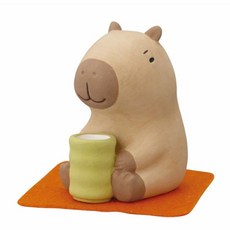 DECOLE 擴香石 水豚喝茶, 無香