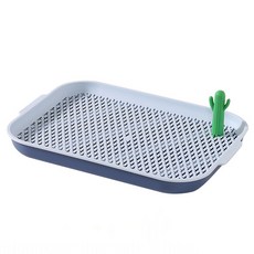 AHATOY 寵物造型排便盆, 灰色, 1個