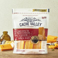 캐시밸리 체다 스낵바, 21.2g, 10개입, 1개