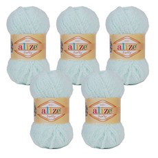 Alizee Softy Baby 編織線, 粉彩薄荷綠