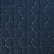 코튼빌 DTP 대폭 면 20수 바이오워싱 패딩원단 곰돌이누빔 440g, 딥네이비, 1개