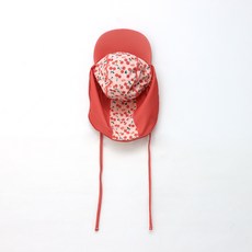 Bimbo Bimba 孩童印花圖案綁帶防曬帽