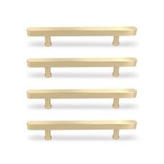 EASYWAY 2孔Hazel Gold家具把手, 4個