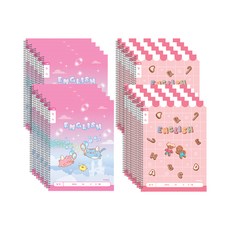 ibis 女童用小學超薄英文筆記本, 隨機出貨, 20入