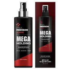 폴메디슨 옴므 메가 홀딩 헤어스프레이, 1개, 250ml