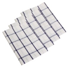 市集感性經典條紋棉質餐墊 4件組, 類型3, 40 x 60 cm, 4個