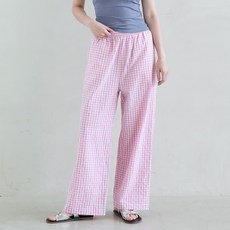 tsh 女性內外穿著格紋褲