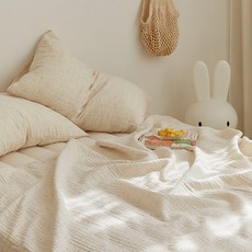 마틸라 유아용 프리미엄 블랭킷 코튼허그 순면거즈 홑이불, 별사탕