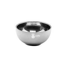 米菲兔雷射不鏽鋼雙層碗, 單一顏色, 1個