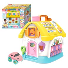 韓國 ONE&ONE 幼兒用 Joy & Grow Edu House 旋律玩具, 1個, 混合顏色
